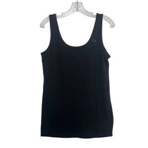 Maurices Tank Top Womens Medium Black New WOT Scoop Neck Basic Stretchy Summer